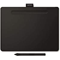 Wacom Intuos M - Tableta Gráfica Bluetooth para pintar- dibujar y editar photos con 3 softwares creativos incluidos para…